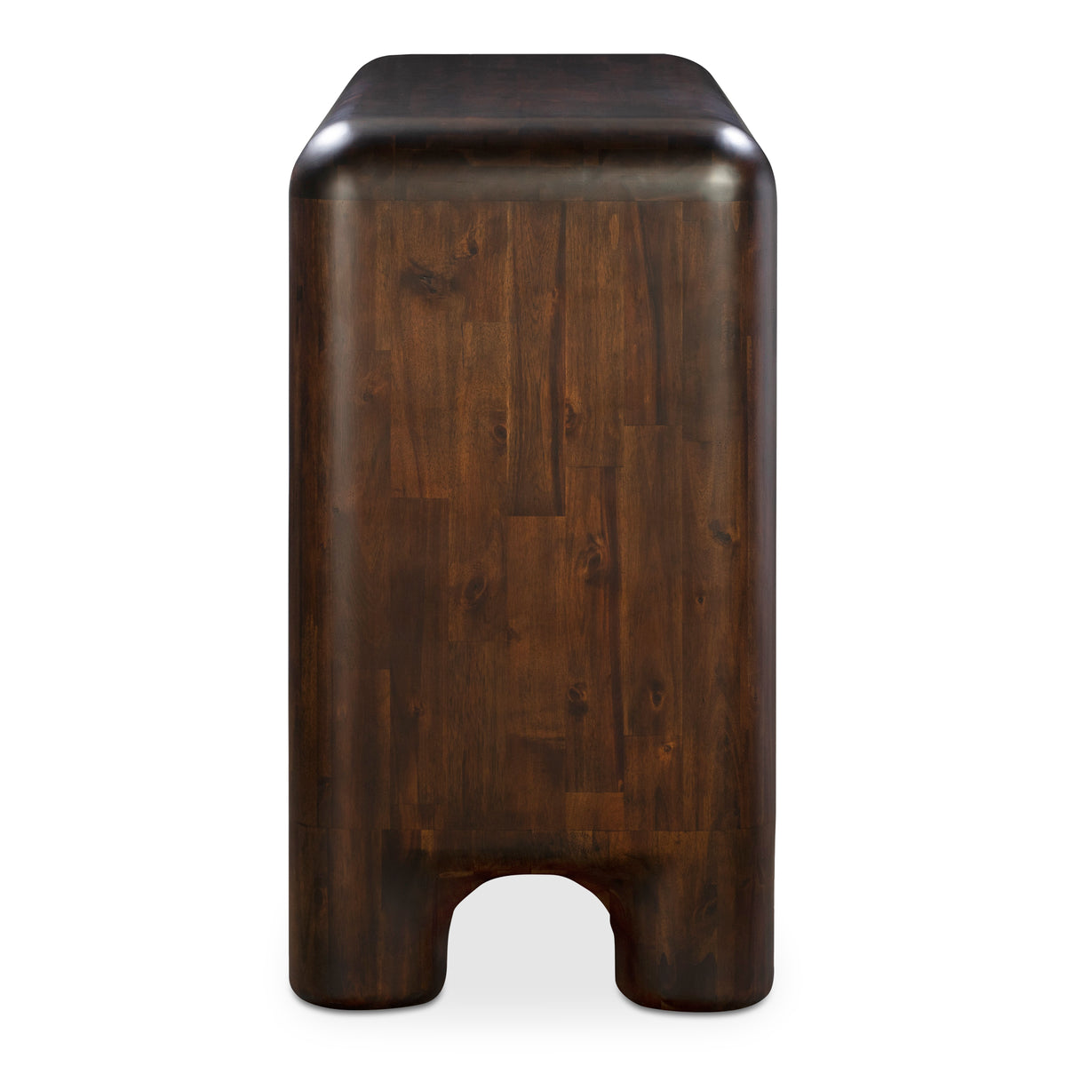 Rowan 6 Drawer Dresser Dark Brown by Moe's Home