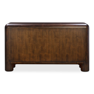 Rowan 6 Drawer Dresser Dark Brown by Moe's Home