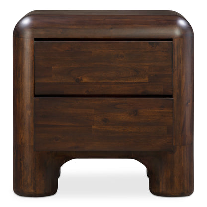 Rowan Nightstand Dark Brown