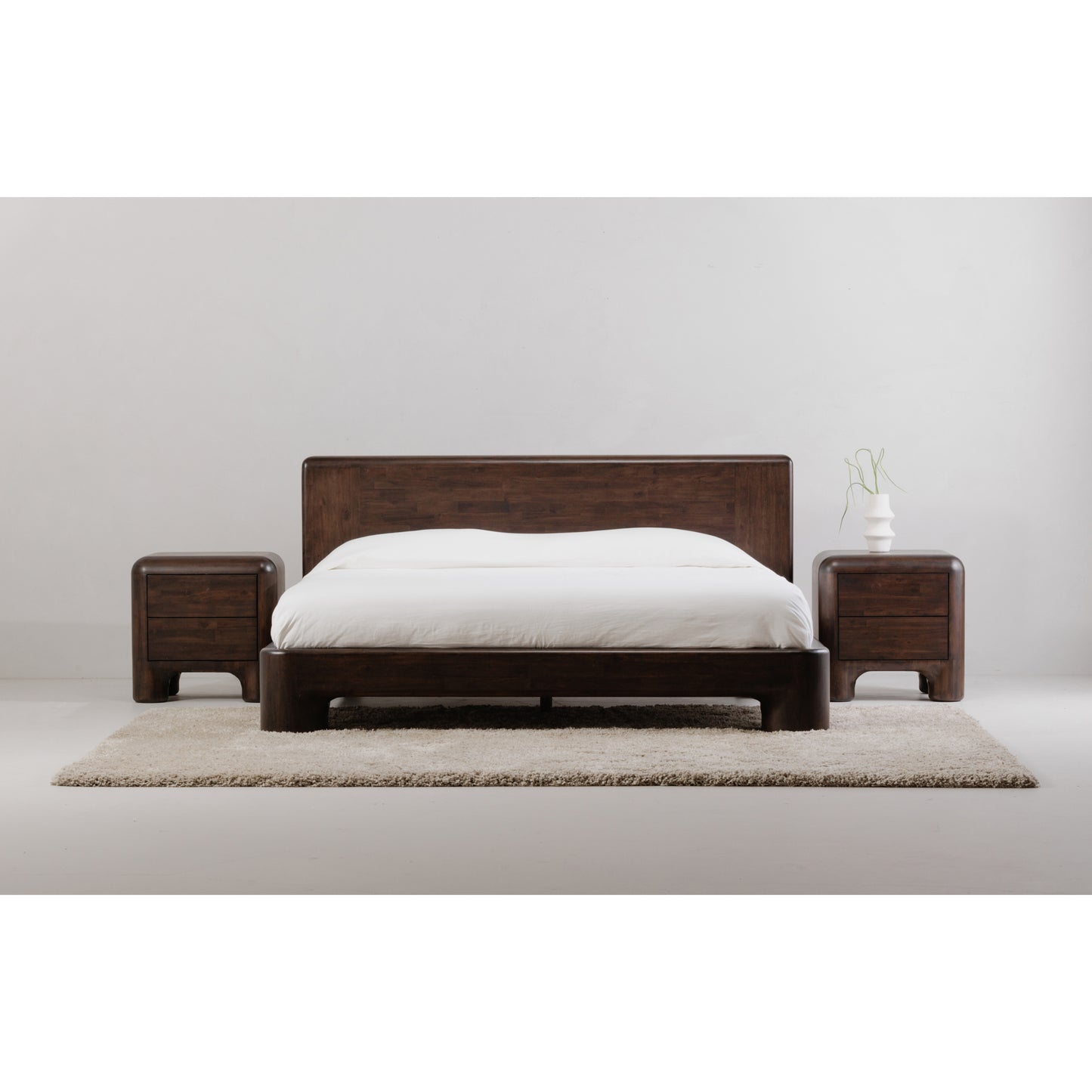 Rowan Nightstand Dark Brown by Moe's Home
