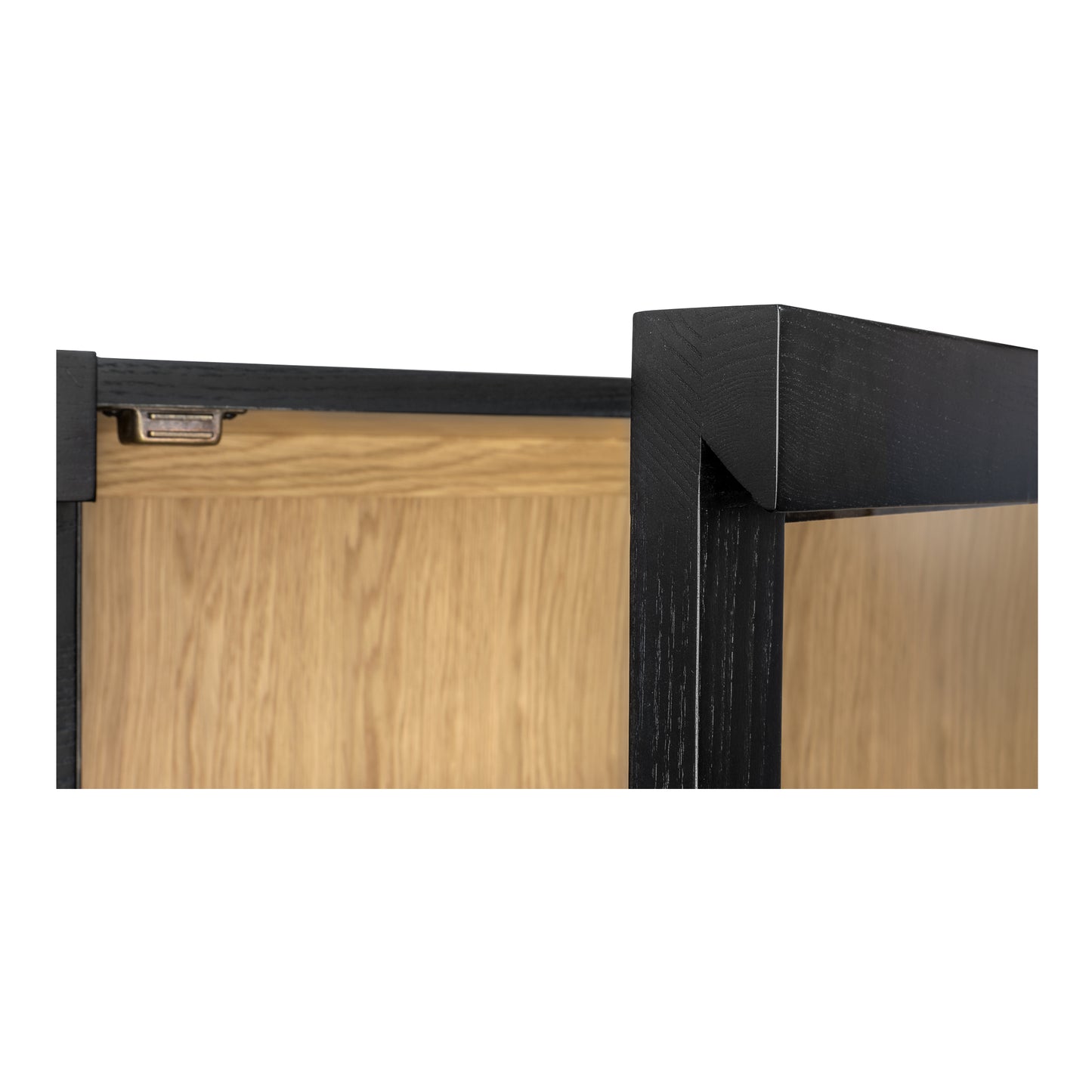Charlotte Tall Cabinet Black by Moe's Home