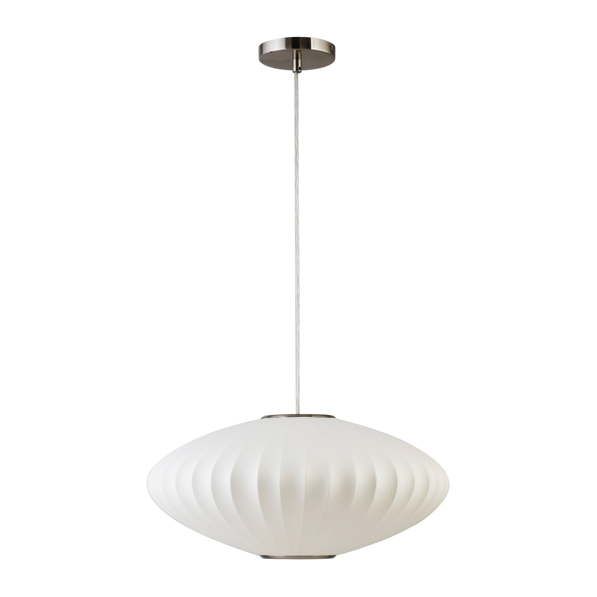 Lys Pendant Light Silver | White