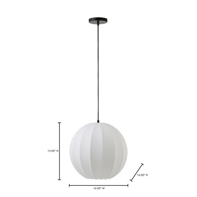 Illume Pendant Light White by Moe's Home