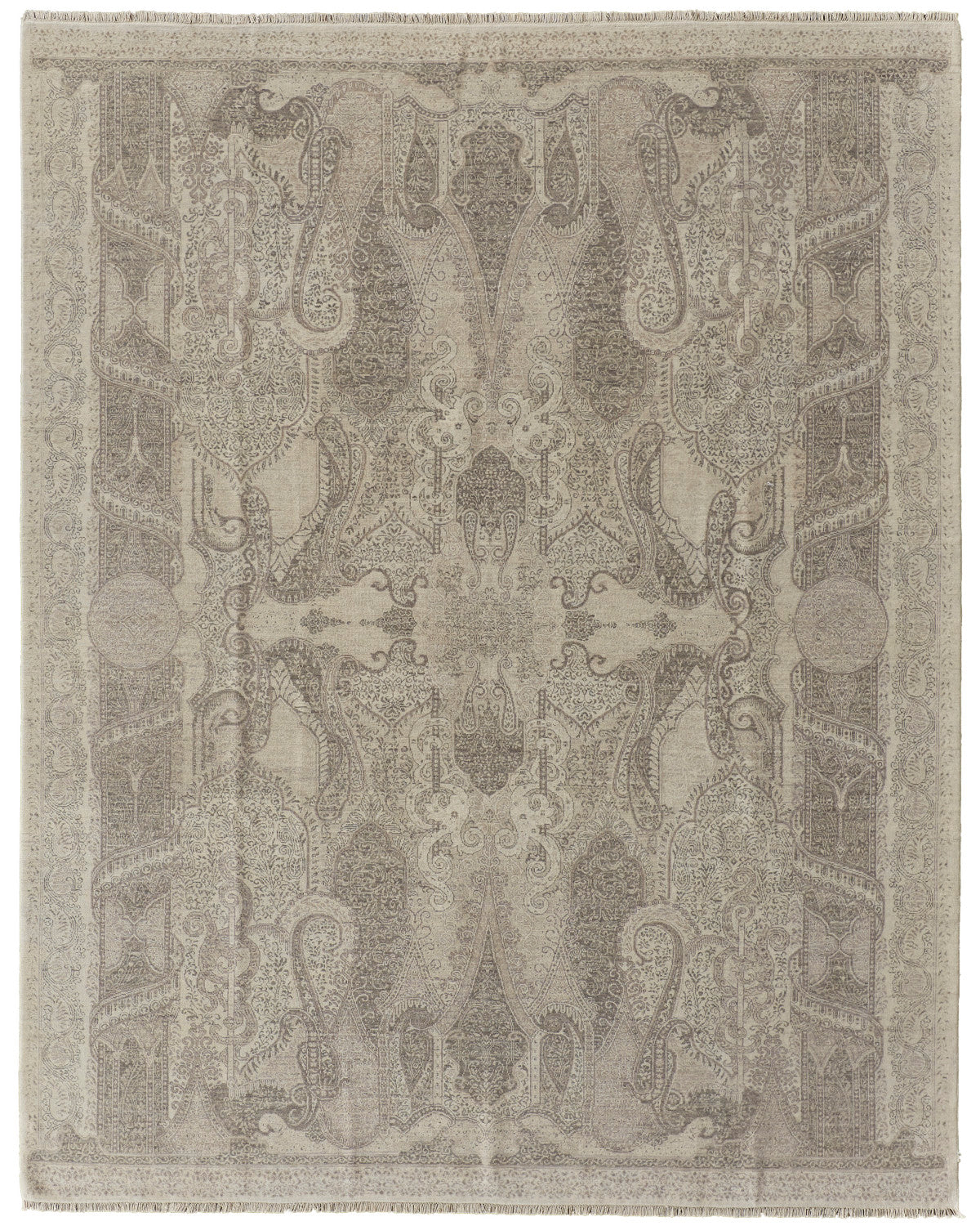 Zander 6801F Gray Rug by Feizy