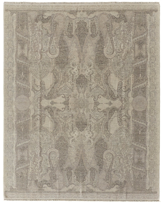 Zander 6801F Gray Rug by Feizy