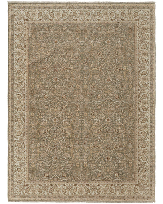 Zander 6802F Gray/Ivory Rug by Feizy