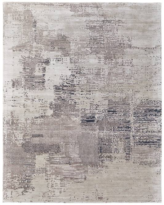 Zarah 8917F Light Blue Rug by Feizy