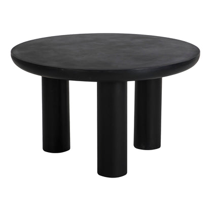 Rocca Round Dining Table Black