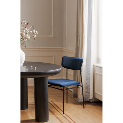 Rocca Round Dining Table Black