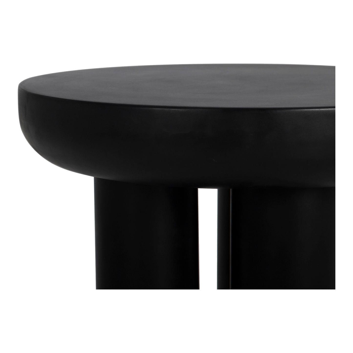 Rocca Side Table Black by Moe's Home