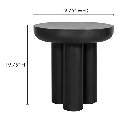 Rocca Side Table Black