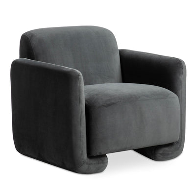 Fallon Accent Chair Shadow Grey by Moe's Home