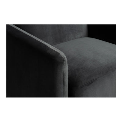 Fallon Accent Chair Shadow Grey by Moe's Home