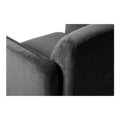Fallon Accent Chair Shadow Grey by Moe's Home