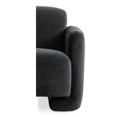 Fallon Accent Chair Shadow Grey by Moe's Home