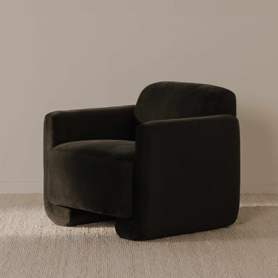 Fallon Accent Chair Shadow Grey by Moe's Home