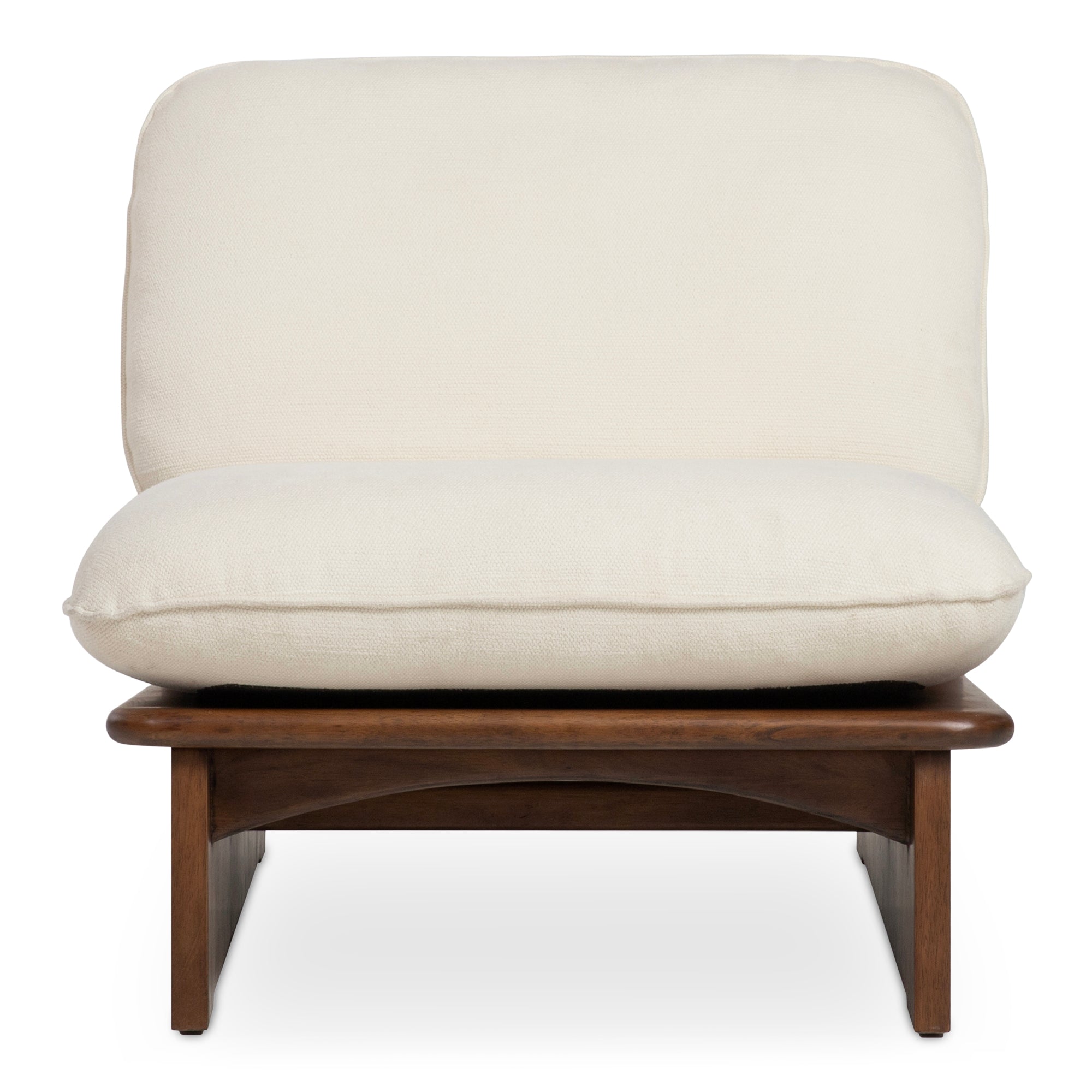 Edwin Accent Chair Cream | White