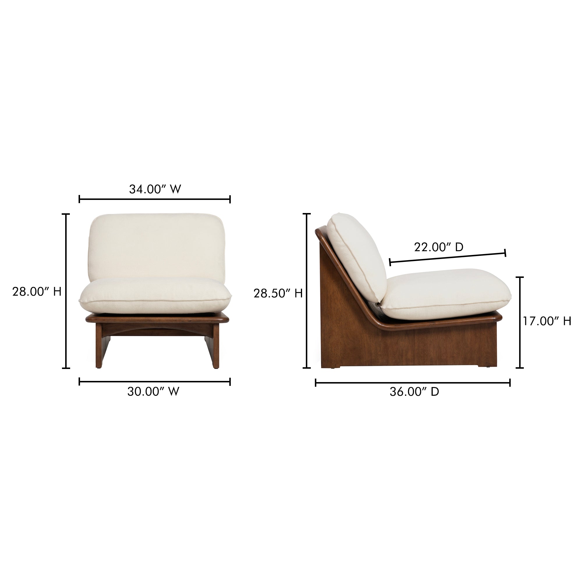 Edwin Accent Chair Cream