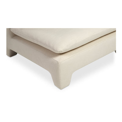 Estelle Lounge Chair Cream by Moe's Home