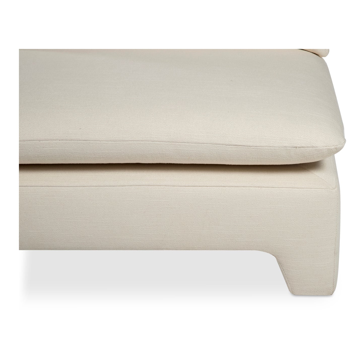 Estelle Lounge Chair Cream by Moe's Home