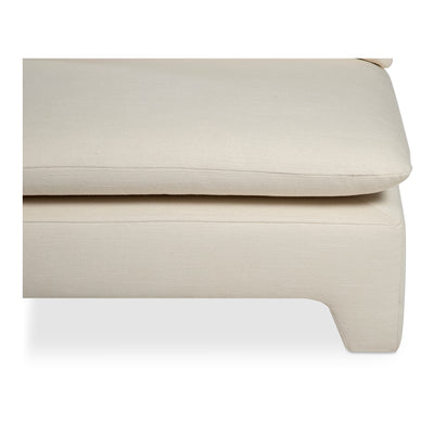 Estelle Lounge Chair Cream by Moe's Home