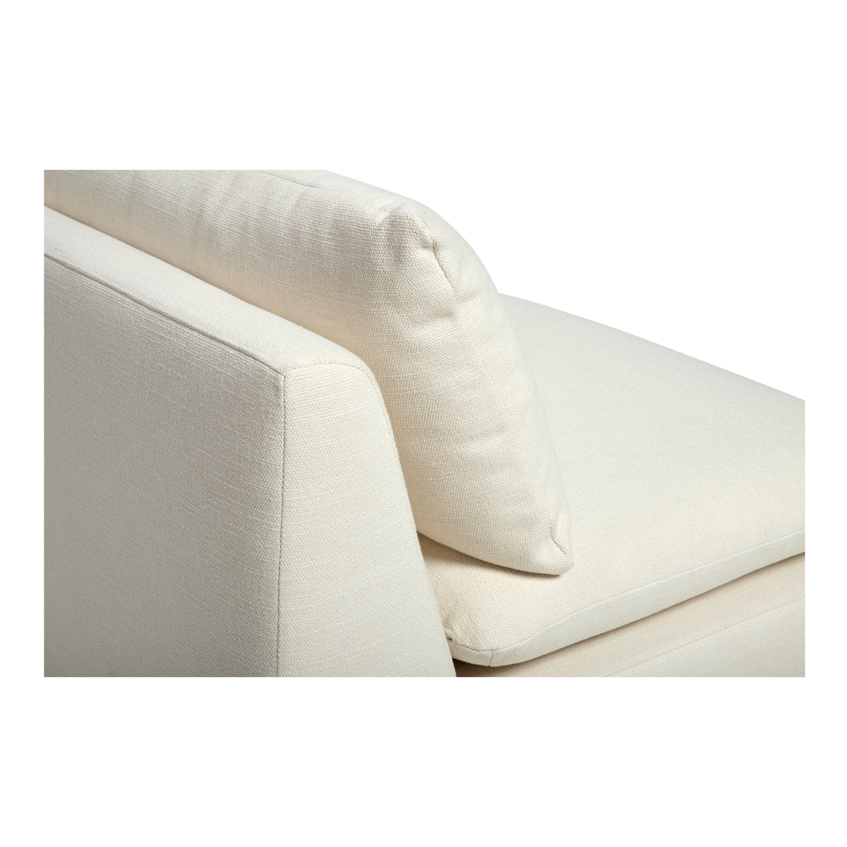 Estelle Lounge Chair Cream by Moe's Home