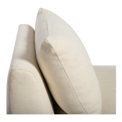Estelle Chaise Cream by Moe's Home