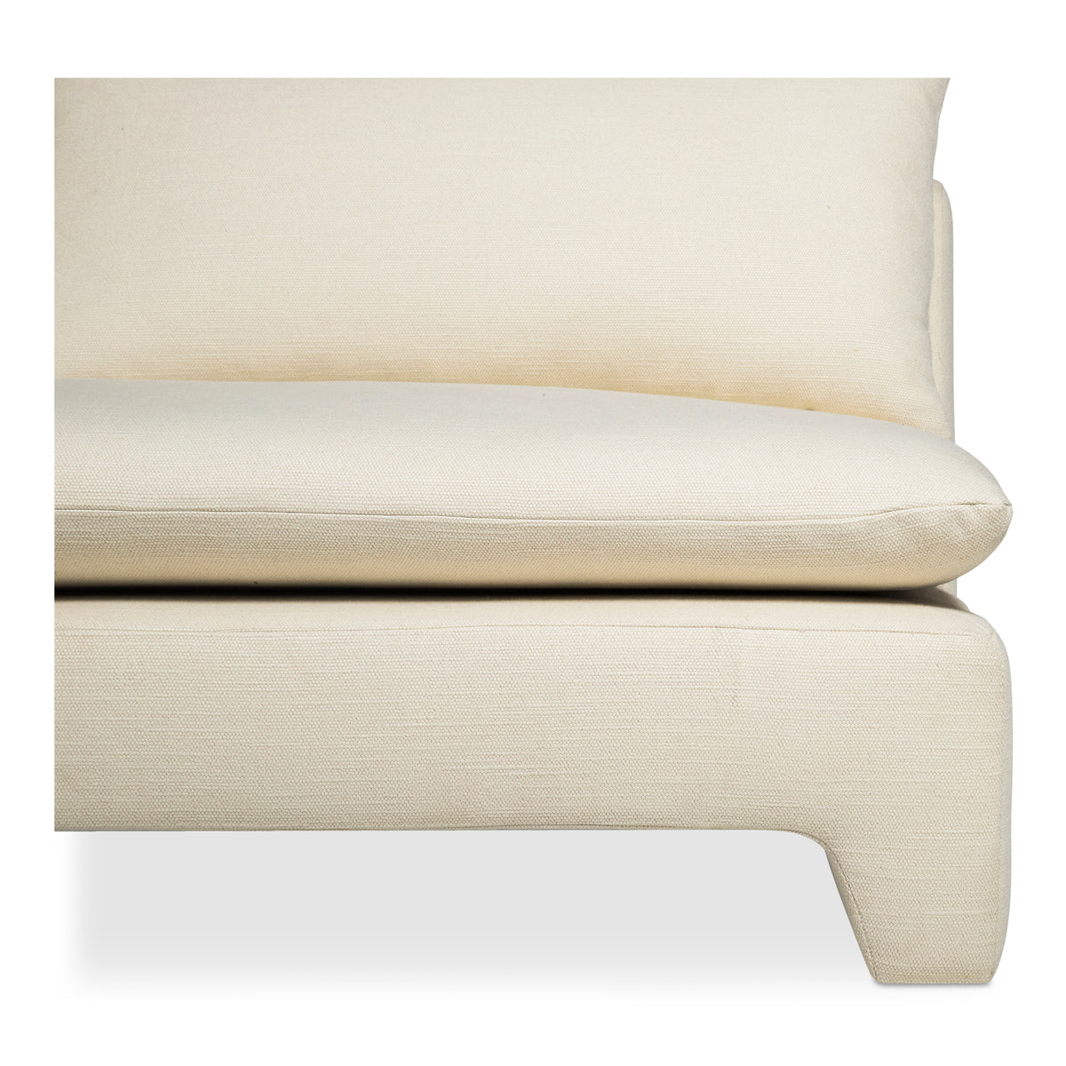 Estelle Chaise Cream by Moe's Home
