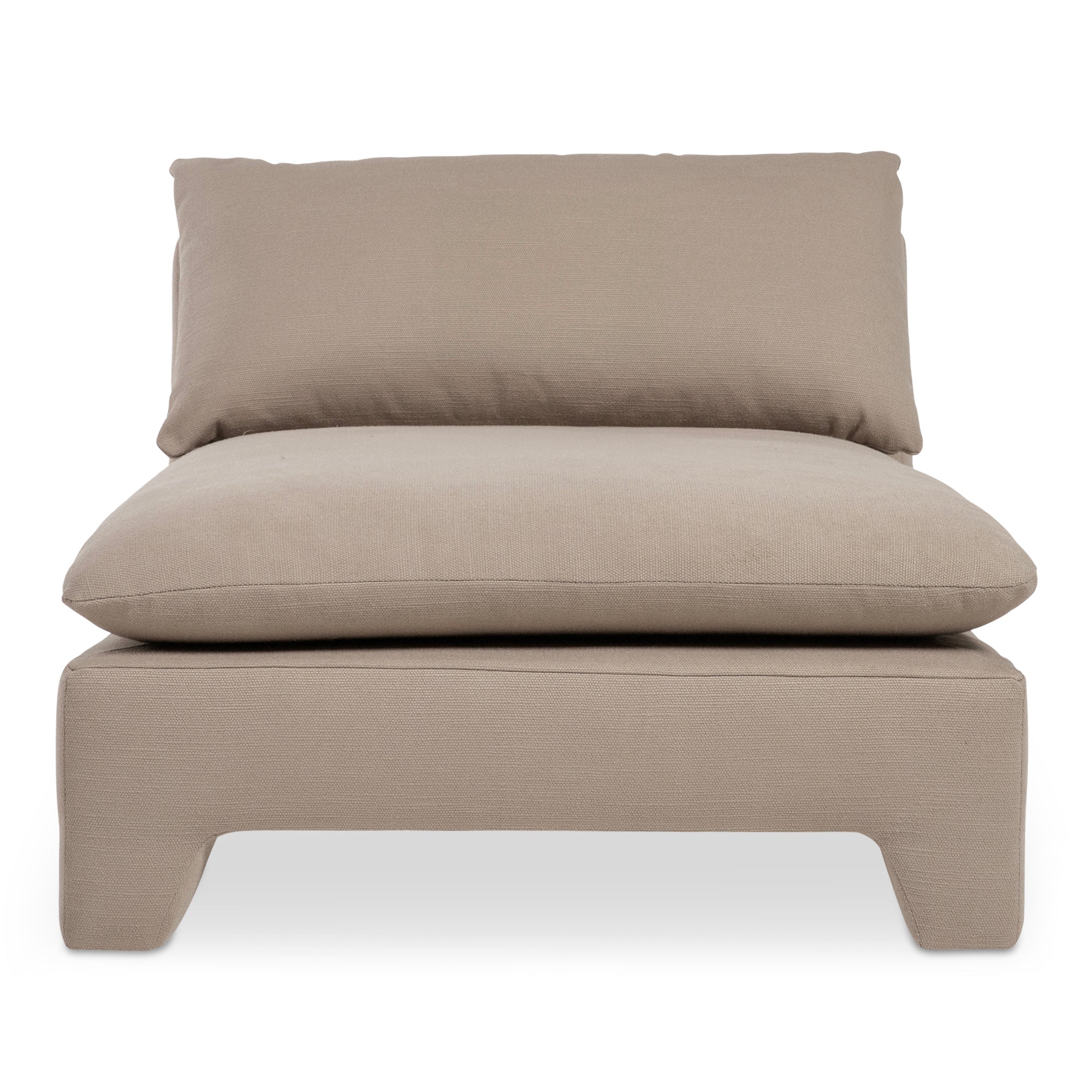 Estelle Chaise Flax | Brown