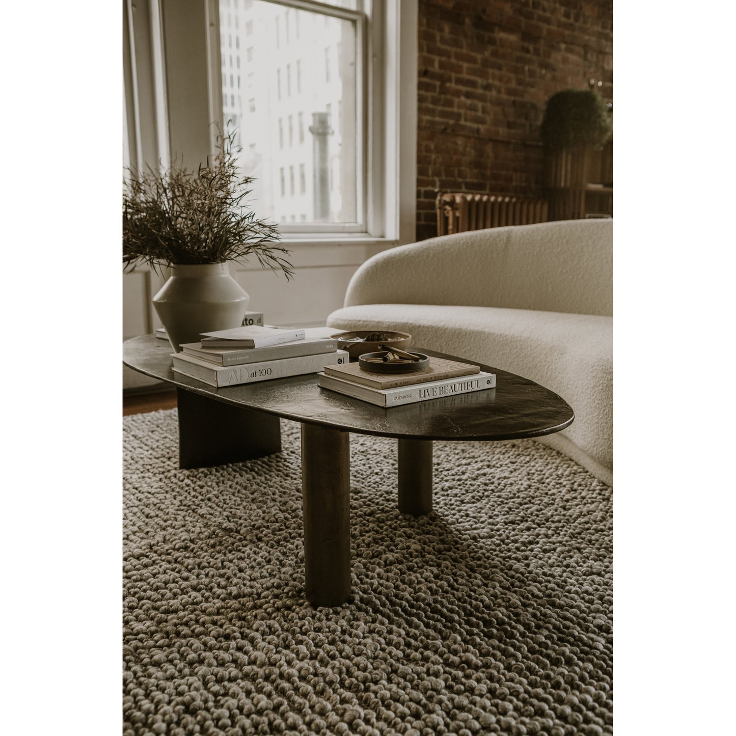 Nicko Coffee Table Black by Moe's Home