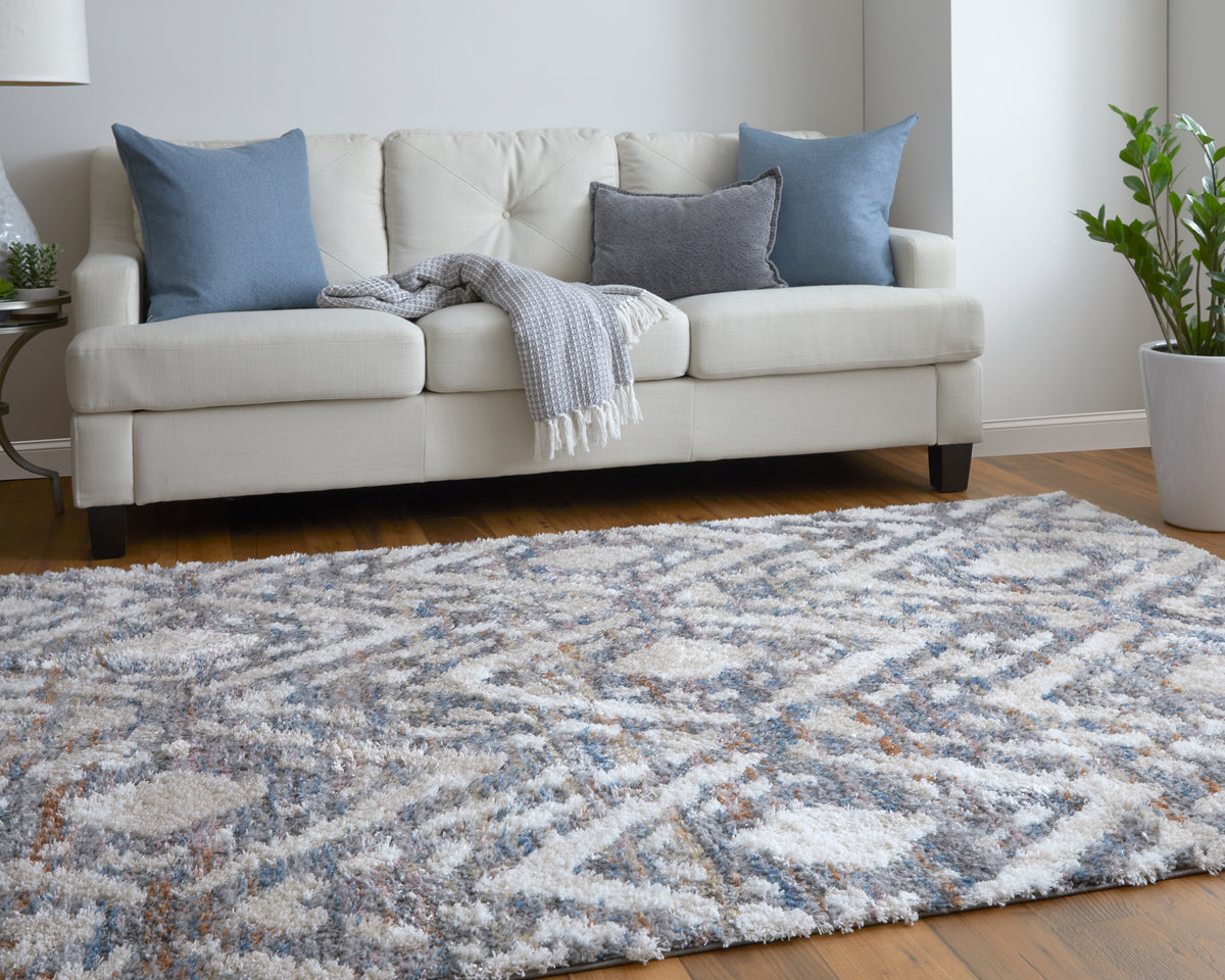 Mynka 39IAF Gray/Multi Rug by Feizy