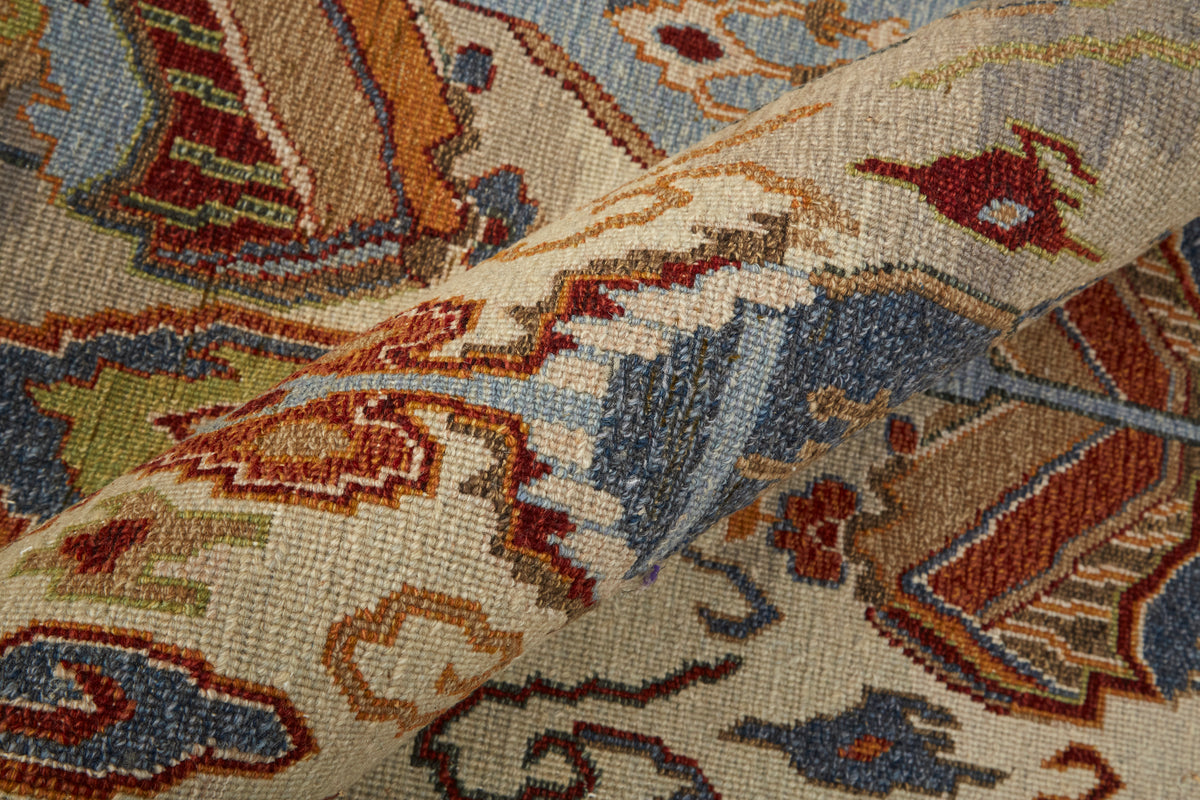 Leylan 0563F Blue/Multi Rug by Feizy