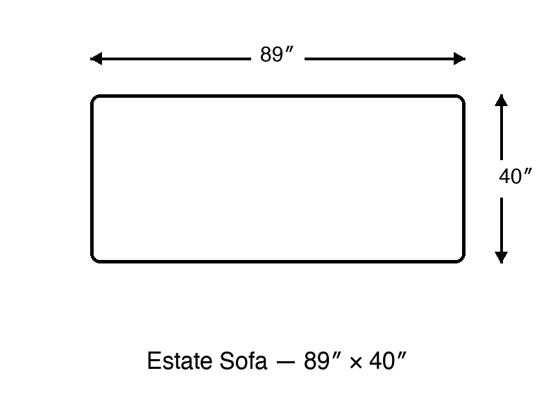 Estate Sofa diagram