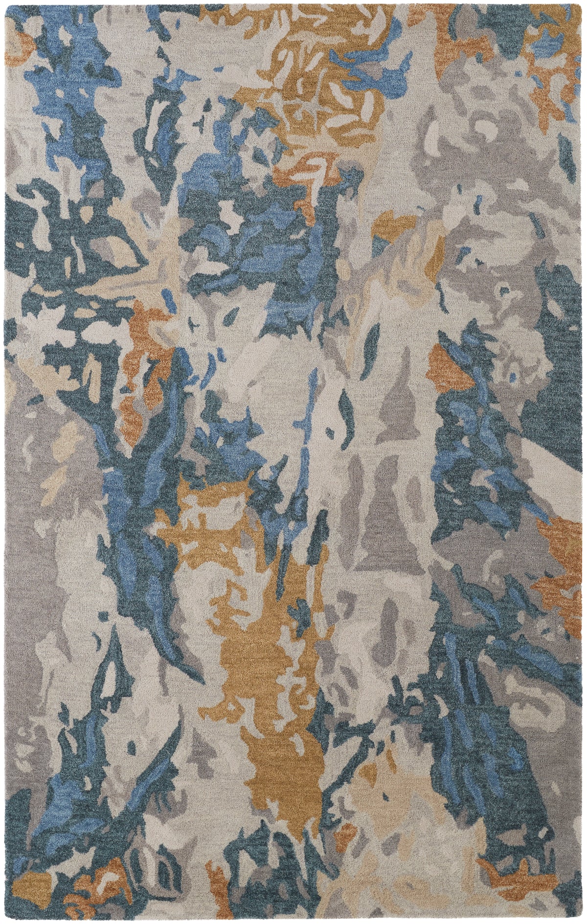 Everley 8645F Gray/Multi Rug by Feizy