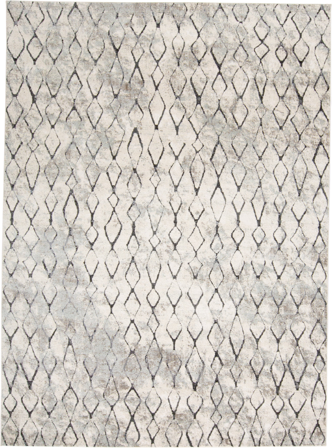 Kano 3872F Sand/Charcoal Rug by Feizy