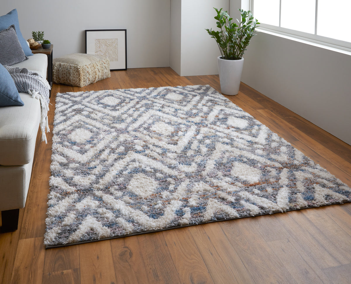 Mynka 39IAF Gray/Multi Rug by Feizy