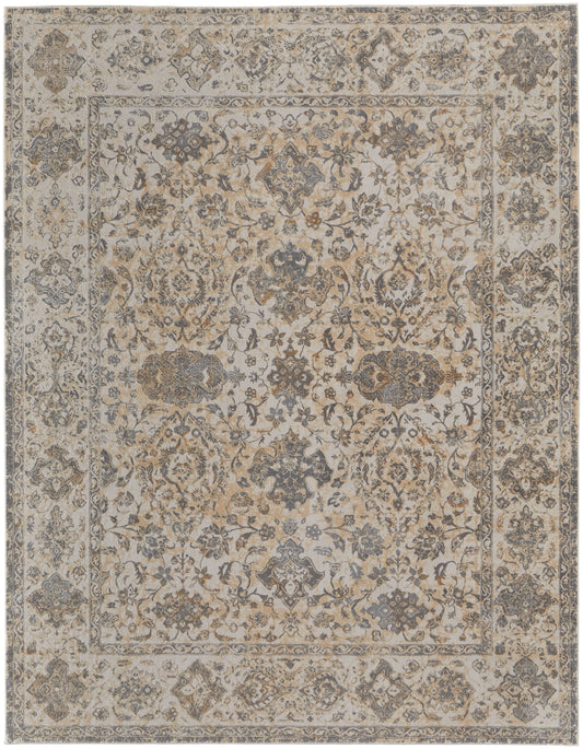 Celene 39L0F Beige/Gray Rug by Feizy
