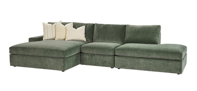 LEFT-ARM SOFA-CUDDLER CHAISE SECTIONAL