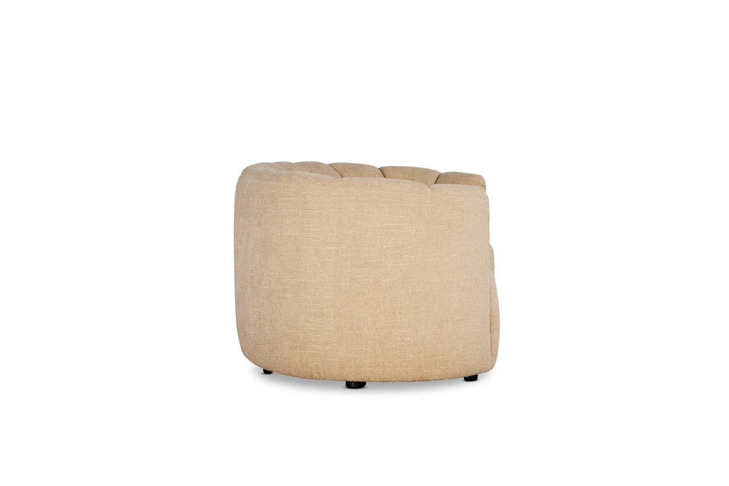 CASSIE Estate Sofa in Frances Camel, side profile