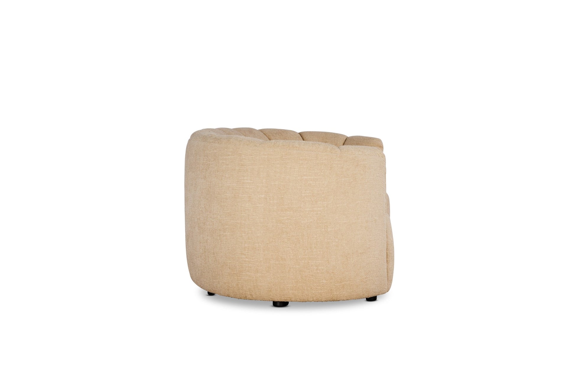 CASSIE Estate Sofa in Frances Camel, side profile