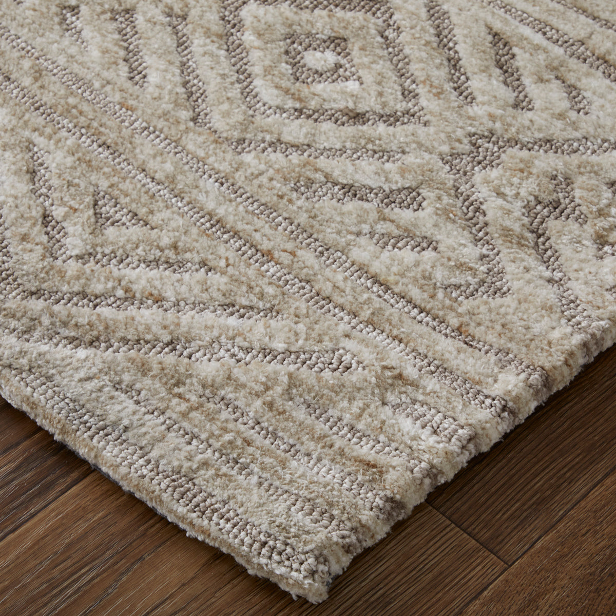 Colton 8791F Brown Rug by Feizy
