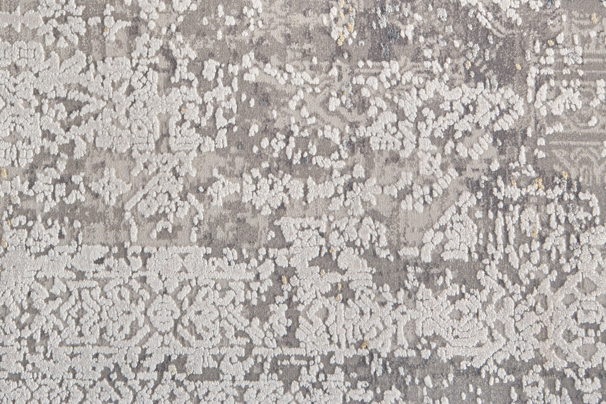 Cadiz 3892F Light Gray/Ivory Rug by Feizy