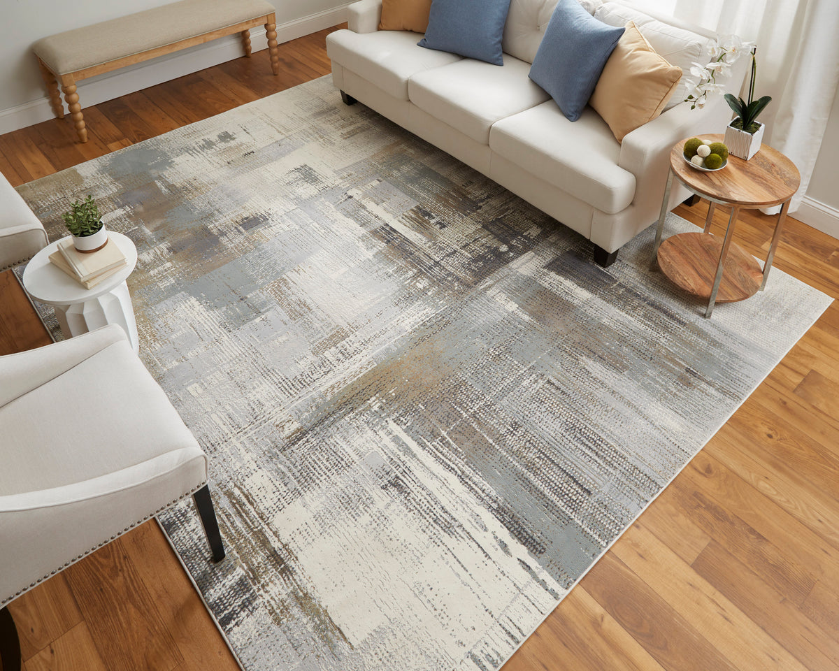 Clio 39LWF Ivory/Multi Rug by Feizy