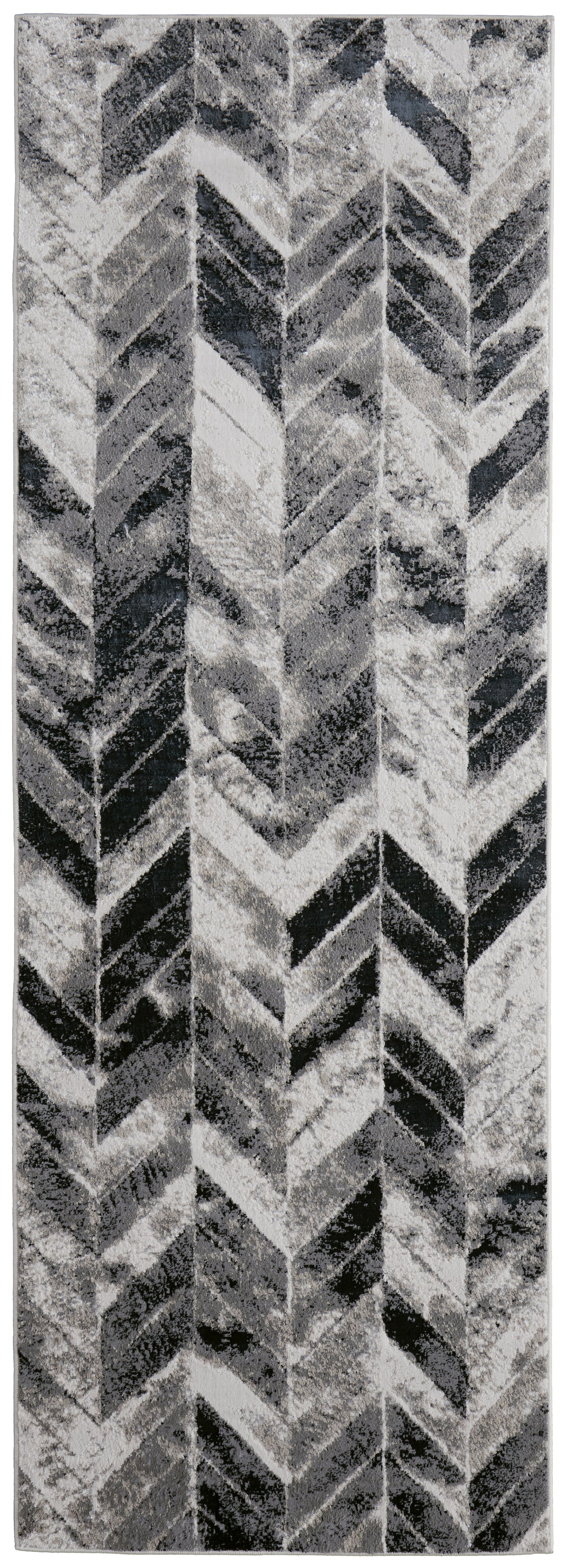 Micah 3048F Gray/Silver Rug by Feizy