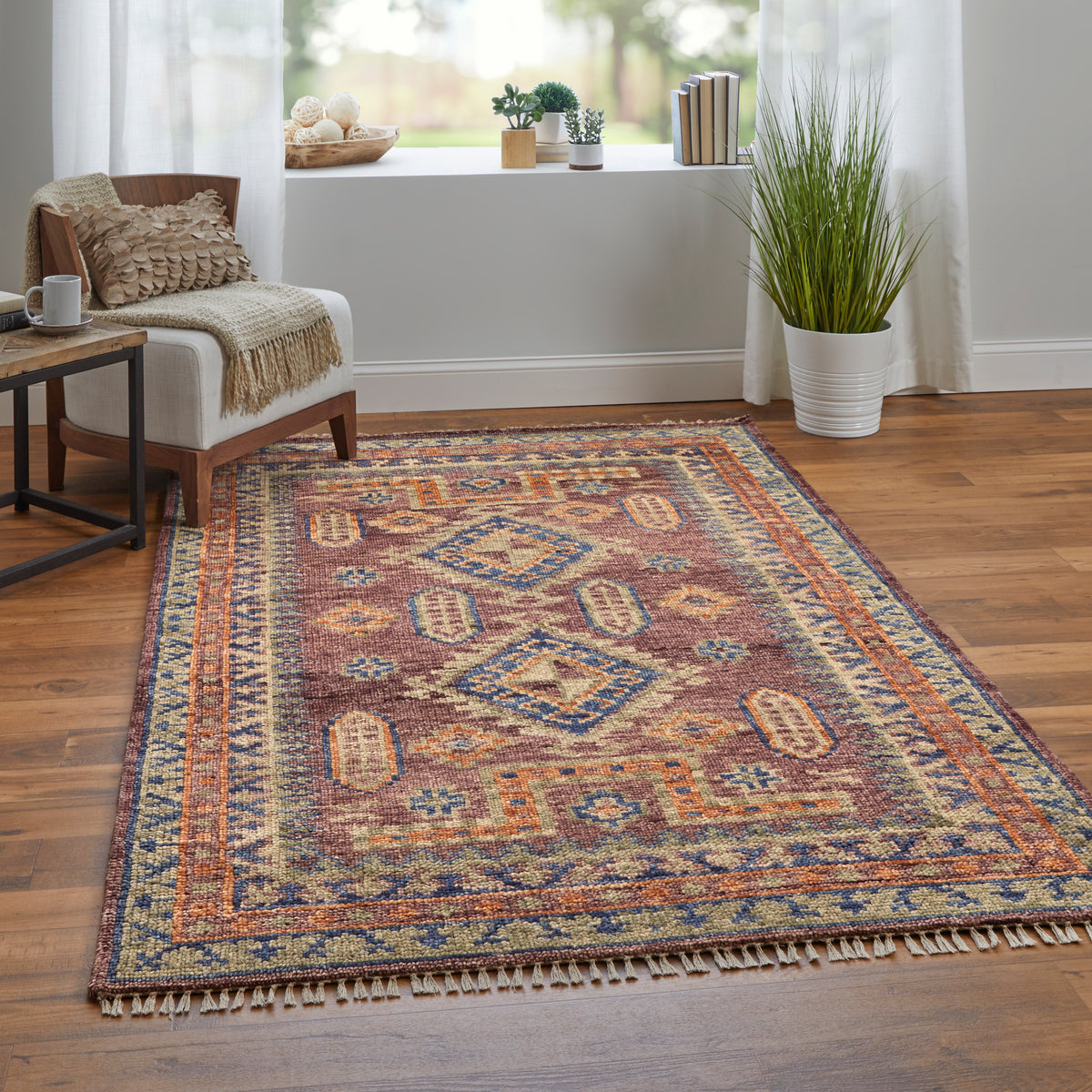 Fillmore 6929F Red/Multi Rug by Feizy