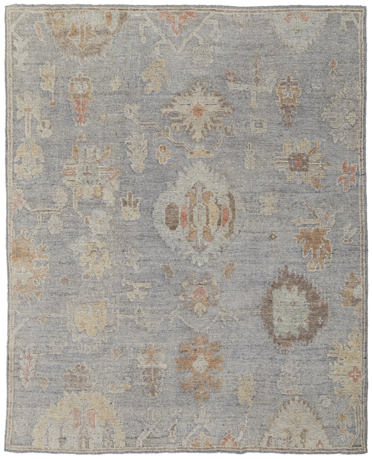 Grafton 69FMF Blue/Gray Rug by Feizy
