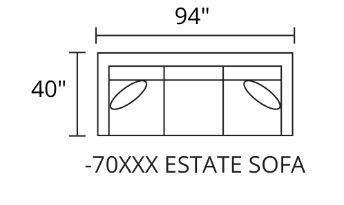 Estate Sofa diagram