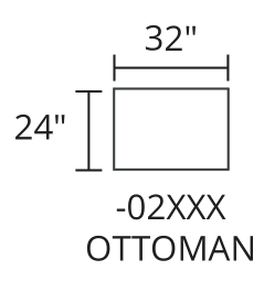 Ottoman diagram — 32 x 24 in
