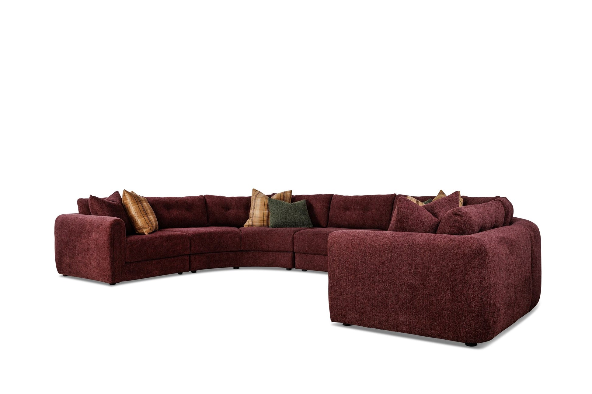 DEONO wraparound sectional, studio view