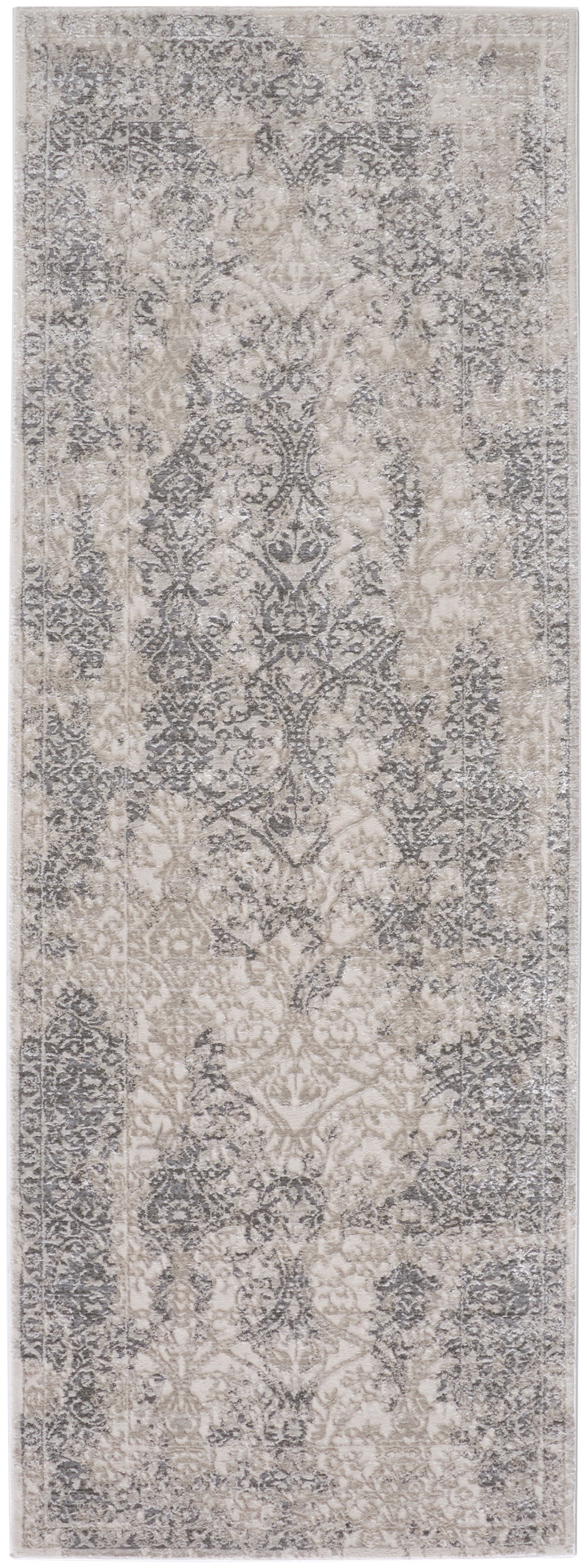 Prasad 3682F Light Gray Rug by Feizy